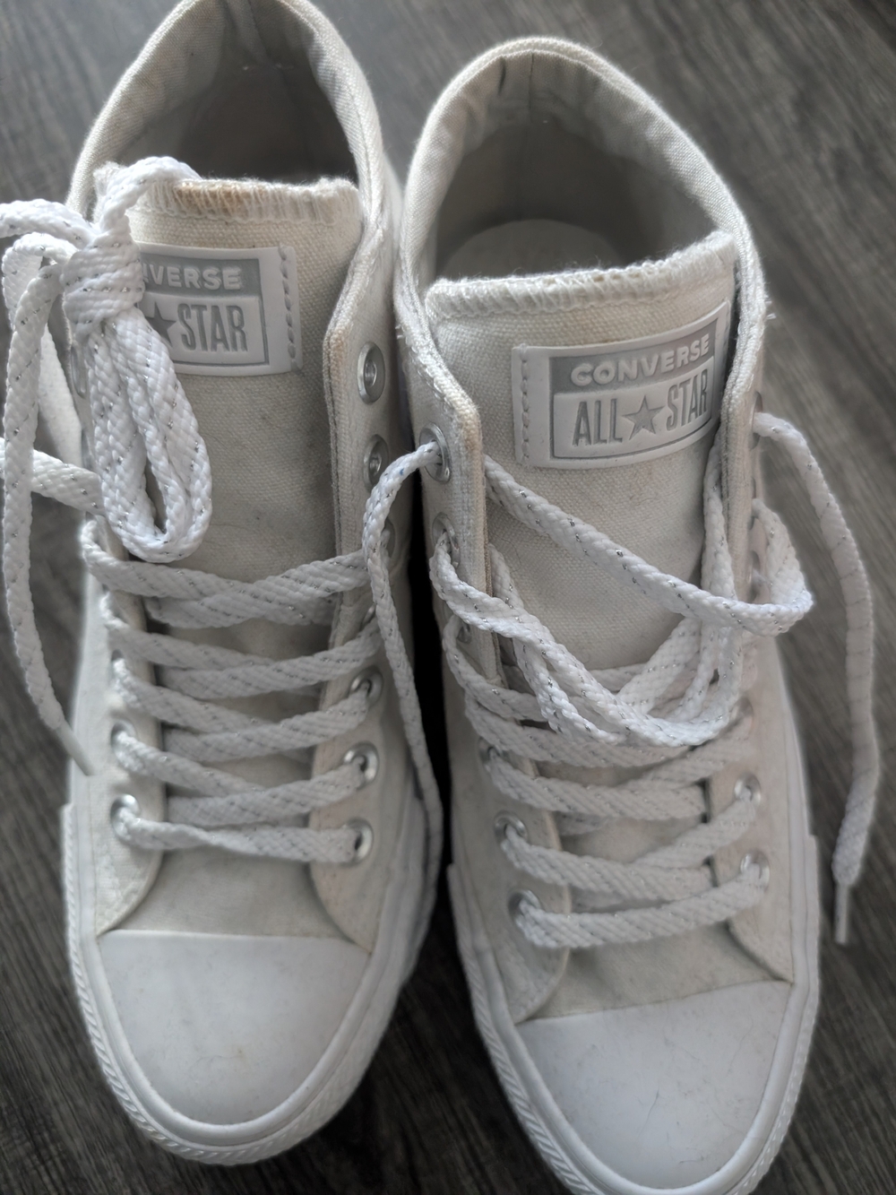 Converse All Star Kids White High-Top Sneakers